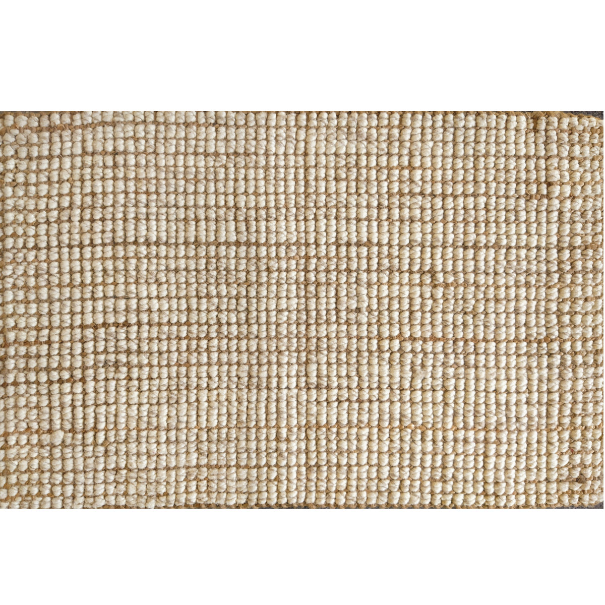 Boucle Natural Wool & Jute