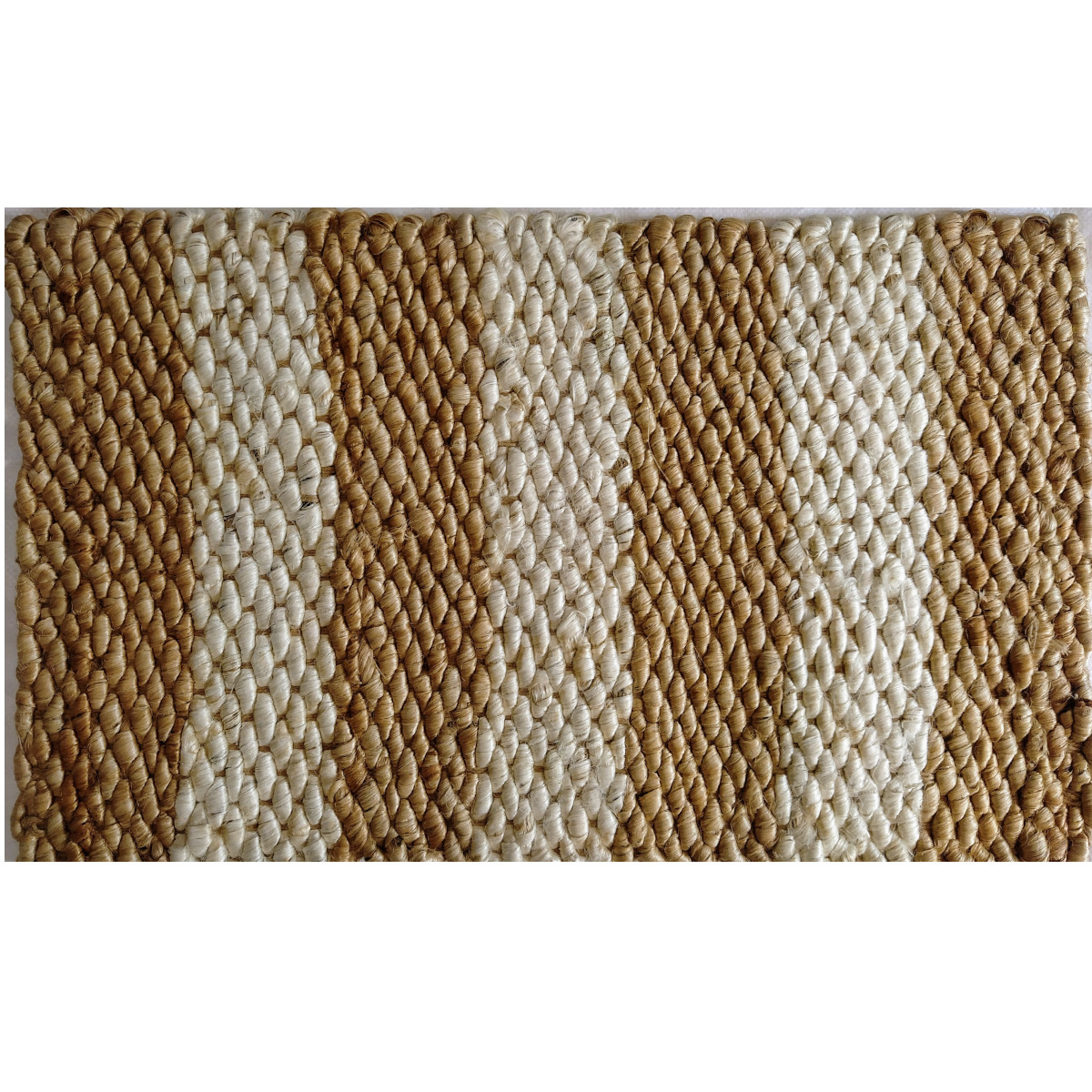 Coil Carpet Natural and Bleach